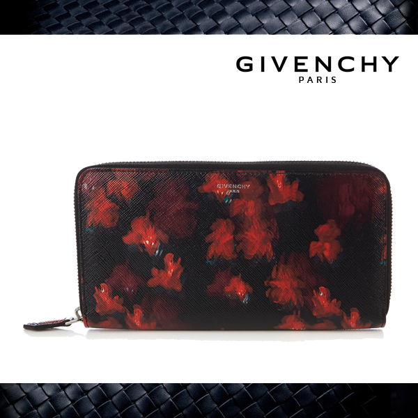 2017新作 GIVENCHY ジバンシィスーパーコピー 花柄ジップアラウンド財布